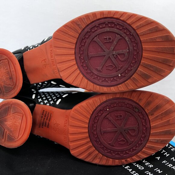 John Fluevog Enneagram Investigator Booties 8.5 Excellent Condition - Picture 7 of 10